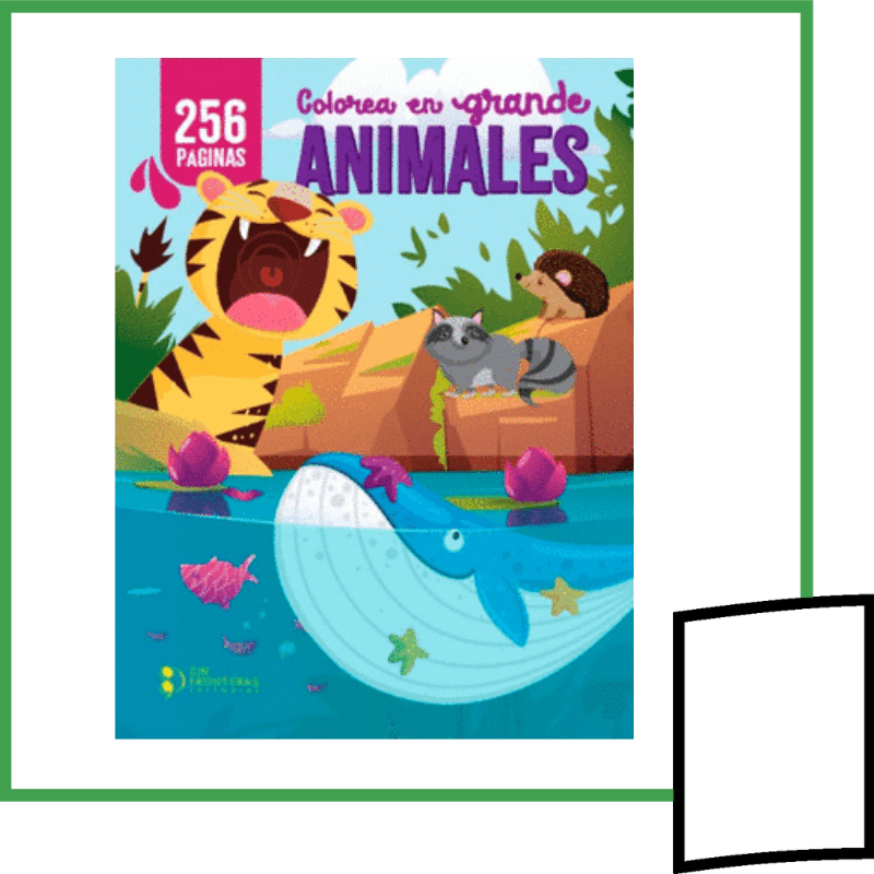 COLOREA EN GRANDE ANIMALES
